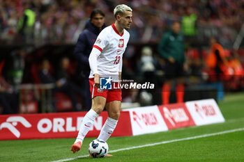 2024-10-15 - Jakub Kaminski of Poland during the UEFA Nations League, League A, Group A1 football match between Poland and Croatia on 15 October 2024 at PGE Narodowy stadium in Warsaw, Poland - FOOTBALL - UEFA NATIONS LEAGUE - POLAND V CROATIA - UEFA NATIONS LEAGUE - SOCCER