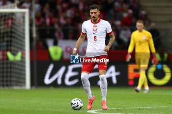 2024-10-15 - Jakub Moder of Poland during the UEFA Nations League, League A, Group A1 football match between Poland and Croatia on 15 October 2024 at PGE Narodowy stadium in Warsaw, Poland - FOOTBALL - UEFA NATIONS LEAGUE - POLAND V CROATIA - UEFA NATIONS LEAGUE - SOCCER