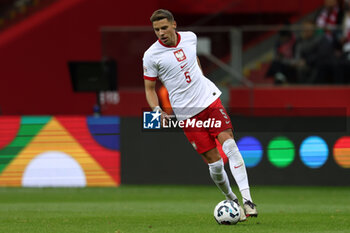 2024-10-15 - Jan Bednarek of Poland during the UEFA Nations League, League A, Group A1 football match between Poland and Croatia on 15 October 2024 at PGE Narodowy stadium in Warsaw, Poland - FOOTBALL - UEFA NATIONS LEAGUE - POLAND V CROATIA - UEFA NATIONS LEAGUE - SOCCER