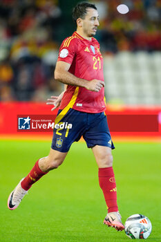 2024-10-15 - Mikel Oyarzabal of Spain during the UEFA Nations League, League A, Group A4 football match between Spain and Serbia on October 15, 2024 at Nuevo Arcangel stadium in Cordoba, Spain - FOOTBALL - UEFA NATIONS LEAGUE - SPAIN V SERBIA - UEFA NATIONS LEAGUE - SOCCER