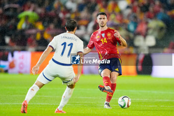 2024-10-15 - Aymeric Laporte of Spain during the UEFA Nations League, League A, Group A4 football match between Spain and Serbia on October 15, 2024 at Nuevo Arcangel stadium in Cordoba, Spain - FOOTBALL - UEFA NATIONS LEAGUE - SPAIN V SERBIA - UEFA NATIONS LEAGUE - SOCCER