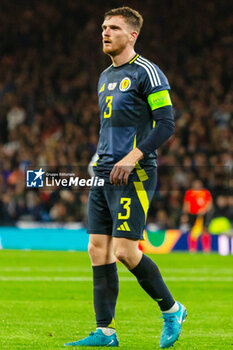 15/10/2024 - Andy Robertson of Scotland during the UEFA Nations League, League A, Group A1 football match between Scotland and Portugal on 15 October 2024 at Hampden Park in Glasgow, Scotland - FOOTBALL - UEFA NATIONS LEAGUE - SCOTLAND V PORTUGAL - UEFA NATIONS LEAGUE - CALCIO