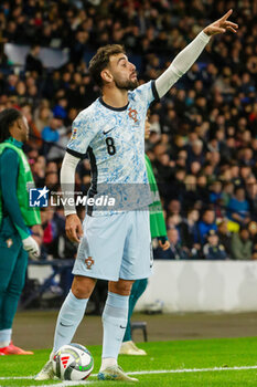 15/10/2024 - Bruno Fernandes of Portugal during the UEFA Nations League, League A, Group A1 football match between Scotland and Portugal on 15 October 2024 at Hampden Park in Glasgow, Scotland - FOOTBALL - UEFA NATIONS LEAGUE - SCOTLAND V PORTUGAL - UEFA NATIONS LEAGUE - CALCIO