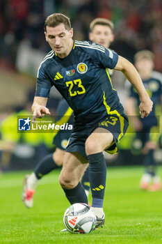 15/10/2024 - Kenny McLean of Scotland during the UEFA Nations League, League A, Group A1 football match between Scotland and Portugal on 15 October 2024 at Hampden Park in Glasgow, Scotland - FOOTBALL - UEFA NATIONS LEAGUE - SCOTLAND V PORTUGAL - UEFA NATIONS LEAGUE - CALCIO