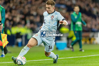 15/10/2024 - Pedro Neto of Portugal during the UEFA Nations League, League A, Group A1 football match between Scotland and Portugal on 15 October 2024 at Hampden Park in Glasgow, Scotland - FOOTBALL - UEFA NATIONS LEAGUE - SCOTLAND V PORTUGAL - UEFA NATIONS LEAGUE - CALCIO