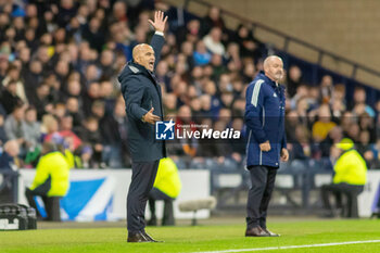 15/10/2024 - Coach Roberto Martinez of Portugal during the UEFA Nations League, League A, Group A1 football match between Scotland and Portugal on 15 October 2024 at Hampden Park in Glasgow, Scotland - FOOTBALL - UEFA NATIONS LEAGUE - SCOTLAND V PORTUGAL - UEFA NATIONS LEAGUE - CALCIO