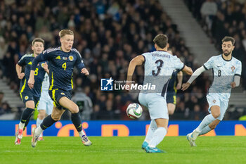 15/10/2024 - Scott McTominay of Scotland during the UEFA Nations League, League A, Group A1 football match between Scotland and Portugal on 15 October 2024 at Hampden Park in Glasgow, Scotland - FOOTBALL - UEFA NATIONS LEAGUE - SCOTLAND V PORTUGAL - UEFA NATIONS LEAGUE - CALCIO