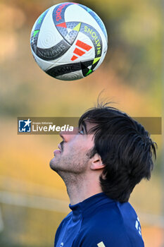 11/11/2024 - Italian player Sandro Tonali - ITALY TRAINING SESSION - UEFA NATIONS LEAGUE - CALCIO