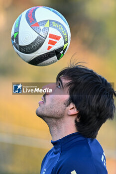 11/11/2024 - Italian player Sandro Tonali - ITALY TRAINING SESSION - UEFA NATIONS LEAGUE - CALCIO