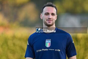 11/11/2024 - Italian player Federico Gatti - ITALY TRAINING SESSION - UEFA NATIONS LEAGUE - CALCIO