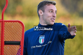 11/11/2024 - Italian player Davide Frattesi - ITALY TRAINING SESSION - UEFA NATIONS LEAGUE - CALCIO