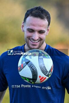 11/11/2024 - Italian player Federico Gatti - ITALY TRAINING SESSION - UEFA NATIONS LEAGUE - CALCIO