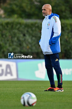 11/11/2024 - Head coach of Italy Luciano Spalletti - ITALY TRAINING SESSION - UEFA NATIONS LEAGUE - CALCIO