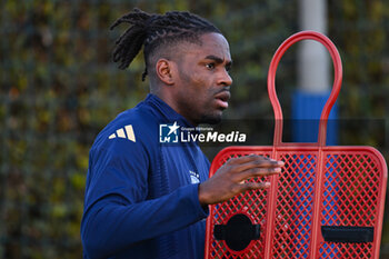 11/11/2024 - Italia player Caleb Okoli - ITALY TRAINING SESSION - UEFA NATIONS LEAGUE - CALCIO