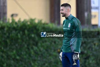 11/11/2024 - Italian player Guglielmo Vicario - ITALY TRAINING SESSION - UEFA NATIONS LEAGUE - CALCIO