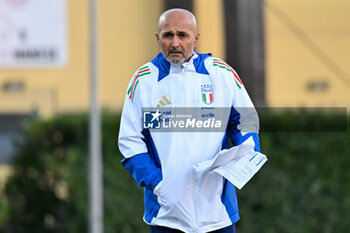 11/11/2024 - Head coach of Italy Luciano Spalletti - ITALY TRAINING SESSION - UEFA NATIONS LEAGUE - CALCIO