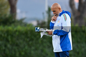 11/11/2024 - Head coach of Italy Luciano Spalletti - ITALY TRAINING SESSION - UEFA NATIONS LEAGUE - CALCIO