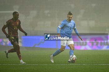 2024-11-17 - Shon Goldberg (Israel) during the UEFA Nations League match between Israel vs. Belgium on 17th November 2024 at the Bozsik Arena stadium in Budapest, Hungary - ISRAEL VS BELGIUM - UEFA NATIONS LEAGUE - SOCCER