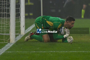 2024-11-17 - Koen Casteels (Belgium) saves the ball during the UEFA Nations League match between Israel vs. Belgium on 17th November 2024 at the Bozsik Arena stadium in Budapest, Hungary - ISRAEL VS BELGIUM - UEFA NATIONS LEAGUE - SOCCER