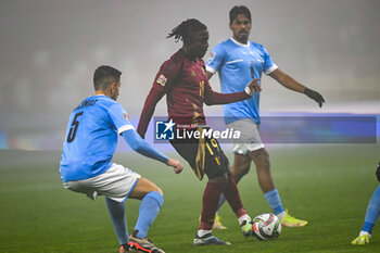 2024-11-17 - Johan Bakayoko (Belgium) during the UEFA Nations League match between Israel vs. Belgium on 17th November 2024 at the Bozsik Arena stadium in Budapest, Hungary - ISRAEL VS BELGIUM - UEFA NATIONS LEAGUE - SOCCER