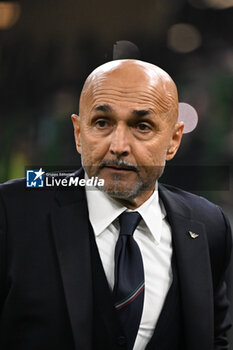 17/11/2024 - Head Coach Luciano Spalletti of Italy and Coach during the Group A2 - UEFA NATIONS LEAGUE 2024 match between Italy and France on 17 of November 2024 at Giuseppe Meazza San Siro Siro stadium in Milan, Italy. - ITALY VS FRANCE - UEFA NATIONS LEAGUE - CALCIO