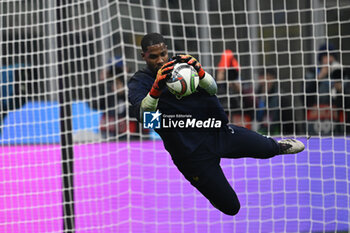 17/11/2024 - Mike Maignan of France during the Group A2 - UEFA NATIONS LEAGUE 2024 match between Italy and France on 17 of November 2024 at Giuseppe Meazza San Siro Siro stadium in Milan, Italy. Photo Tiziano Ballabio - ITALY VS FRANCE - UEFA NATIONS LEAGUE - CALCIO