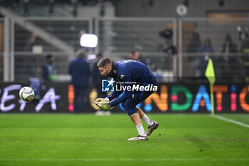 17/11/2024 - Guglielmo Vicario of Italy during the Group A2 - UEFA NATIONS LEAGUE 2024 match between Italy and France on 17 of November 2024 at Giuseppe Meazza San Siro Siro stadium in Milan, Italy. Photo Tiziano Ballabio - ITALY VS FRANCE - UEFA NATIONS LEAGUE - CALCIO