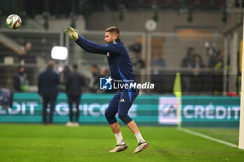 17/11/2024 - Guglielmo Vicario of Italy during the Group A2 - UEFA NATIONS LEAGUE 2024 match between Italy and France on 17 of November 2024 at Giuseppe Meazza San Siro Siro stadium in Milan, Italy. Photo Tiziano Ballabio - ITALY VS FRANCE - UEFA NATIONS LEAGUE - CALCIO