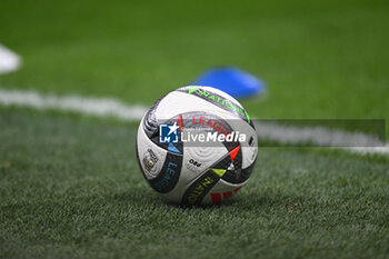 17/11/2024 - Match ball during the Group A2 - UEFA NATIONS LEAGUE 2024 match between Italy and France on 17 of November 2024 at Giuseppe Meazza San Siro Siro stadium in Milan, Italy. - ITALY VS FRANCE - UEFA NATIONS LEAGUE - CALCIO