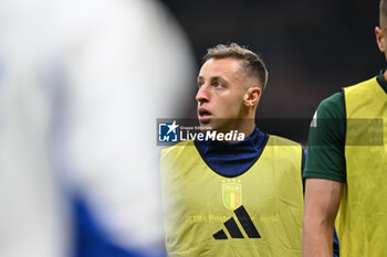 17/11/2024 - Davide Frattesi of Italy during the Group A2 - UEFA NATIONS LEAGUE 2024 match between Italy and France on 17 of November 2024 at Giuseppe Meazza San Siro Siro stadium in Milan, Italy. Photo Tiziano Ballabio - ITALY VS FRANCE - UEFA NATIONS LEAGUE - CALCIO