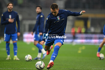 17/11/2024 - Mateo Retegui of Italy during the Group A2 - UEFA NATIONS LEAGUE 2024 match between Italy and France on 17 of November 2024 at Giuseppe Meazza San Siro Siro stadium in Milan, Italy. Photo Tiziano Ballabio - ITALY VS FRANCE - UEFA NATIONS LEAGUE - CALCIO