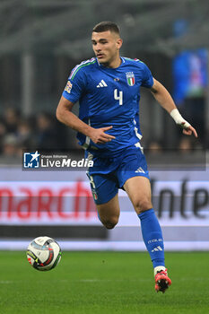 17/11/2024 - Alessandro Buongiorno of Italy of France during the Group A2 - UEFA NATIONS LEAGUE 2024 match between Italy and France on 17 of November 2024 at Giuseppe Meazza San Siro Siro stadium in Milan, Italy. - ITALY VS FRANCE - UEFA NATIONS LEAGUE - CALCIO