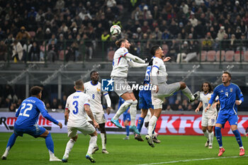 17/11/2024 - Adrien Rabiot of France during the Group A2 - UEFA NATIONS LEAGUE 2024 match between Italy and France on 17 of November 2024 at Giuseppe Meazza San Siro Siro stadium in Milan, Italy. - ITALY VS FRANCE - UEFA NATIONS LEAGUE - CALCIO