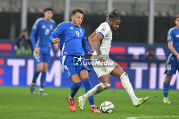 17/11/2024 - Mateo Retegui of Italy during the Group A2 - UEFA NATIONS LEAGUE 2024 match between Italy and France on 17 of November 2024 at Giuseppe Meazza San Siro Siro stadium in Milan, Italy. - ITALY VS FRANCE - UEFA NATIONS LEAGUE - CALCIO