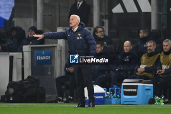 17/11/2024 - Head Coach Didier Claude Deschamps of France during the Group A2 - UEFA NATIONS LEAGUE 2024 match between Italy and France on 17 of November 2024 at Giuseppe Meazza San Siro Siro stadium in Milan, Italy. - ITALY VS FRANCE - UEFA NATIONS LEAGUE - CALCIO