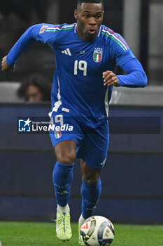 17/11/2024 - Destiny Udogie of Italy during the Group A2 - UEFA NATIONS LEAGUE 2024 match between Italy and France on 17 of November 2024 at Giuseppe Meazza San Siro Siro stadium in Milan, Italy. - ITALY VS FRANCE - UEFA NATIONS LEAGUE - CALCIO