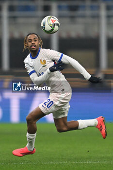 17/11/2024 - Bradley Barcola of France during the Group A2 - UEFA NATIONS LEAGUE 2024 match between Italy and France on 17 of November 2024 at Giuseppe Meazza San Siro Siro stadium in Milan, Italy. - ITALY VS FRANCE - UEFA NATIONS LEAGUE - CALCIO