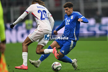 17/11/2024 - Giovanni Di Lorenzo of Italy during the Group A2 - UEFA NATIONS LEAGUE 2024 match between Italy and France on 17 of November 2024 at Giuseppe Meazza San Siro Siro stadium in Milan, Italy. - ITALY VS FRANCE - UEFA NATIONS LEAGUE - CALCIO