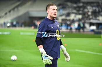 14/11/2024 - 1 Jordan Pickford of England plays during the UEFA Nations League 2024/25 League B, Group B2 match between Greece and England on November 14, 2024 at OAKA Stadium, in Athens, Greece. - GREECE VS ENGLAND - UEFA NATIONS LEAGUE - CALCIO