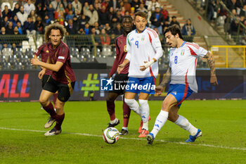 14/11/2024 - Sandro Tonali of Italy scores a goal of 0-1 - BELGIUM VS ITALY - UEFA NATIONS LEAGUE - CALCIO