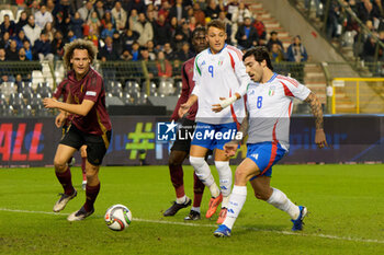 14/11/2024 - Sandro Tonali of Italy scores a goal of 0-1 - BELGIUM VS ITALY - UEFA NATIONS LEAGUE - CALCIO