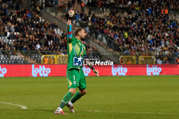 14/11/2024 - Gianluigi Donnarumma of Italy celebrates the victory - BELGIUM VS ITALY - UEFA NATIONS LEAGUE - CALCIO