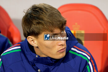 14/11/2024 - Nicolo Savona of Italy - BELGIUM VS ITALY - UEFA NATIONS LEAGUE - CALCIO