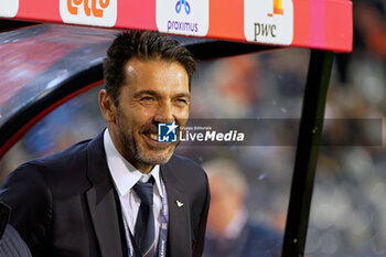 14/11/2024 - Italy Head of Delegation Gianluigi Buffon - BELGIUM VS ITALY - UEFA NATIONS LEAGUE - CALCIO