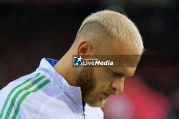 14/11/2024 - Federico Dimarco of Italy - BELGIUM VS ITALY - UEFA NATIONS LEAGUE - CALCIO