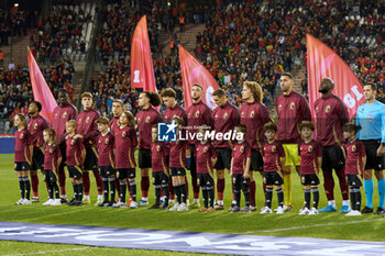 14/11/2024 - Belgium team line up - BELGIUM VS ITALY - UEFA NATIONS LEAGUE - CALCIO