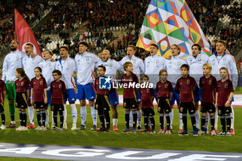 14/11/2024 - Italy team line up - BELGIUM VS ITALY - UEFA NATIONS LEAGUE - CALCIO