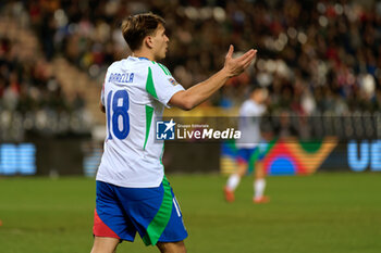 14/11/2024 - Nicolo Barella of Italy - BELGIUM VS ITALY - UEFA NATIONS LEAGUE - CALCIO