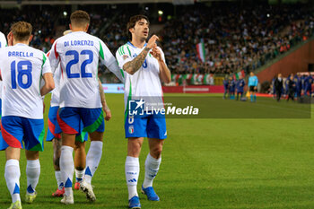 14/11/2024 - Sandro Tonali of Italy celebrates after scoring a goal - BELGIUM VS ITALY - UEFA NATIONS LEAGUE - CALCIO