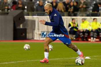 14/11/2024 - Federico Dimarco of Italy - BELGIUM VS ITALY - UEFA NATIONS LEAGUE - CALCIO